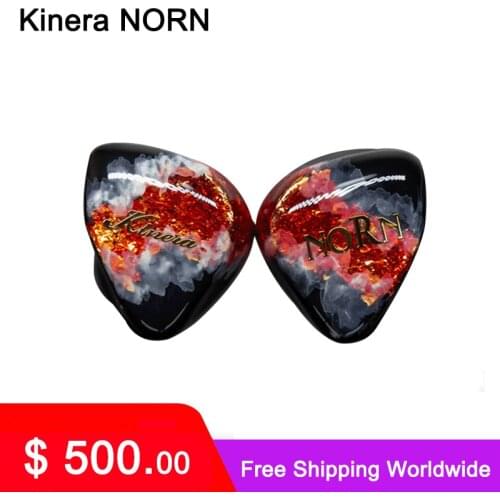 Kinera NORN 4BA+1DD Earphone Hybrid Technology Monitor Earbuds 0.78mm 2pin Detachable Cable In Ear HIFI Music Headphone Earplugs