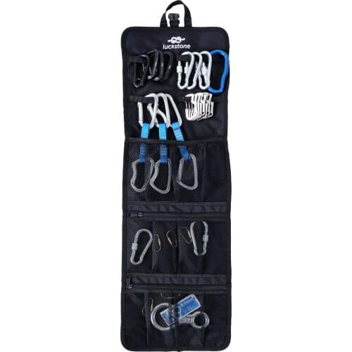 Professional Rock Climbing Carabiner Gear Equipment Organizer Pack Hand Bag