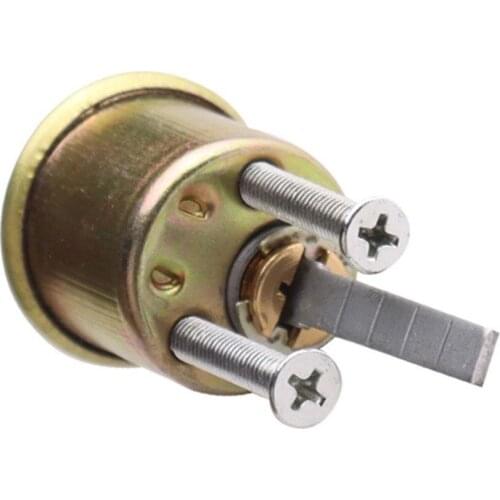 Round Door Handle Door Knob Lock Steel Entrance Passage Door Lock With Key For Home Hotel Bedroom Living Room Bathroom