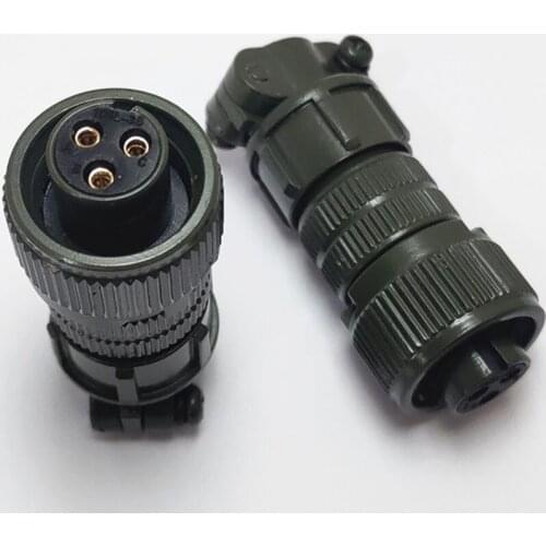 MS10sl Servo Motor Cable Connector Plug 2Pin 3Pin Aviation Connector Male Socket Female Plug Round Connection Jack