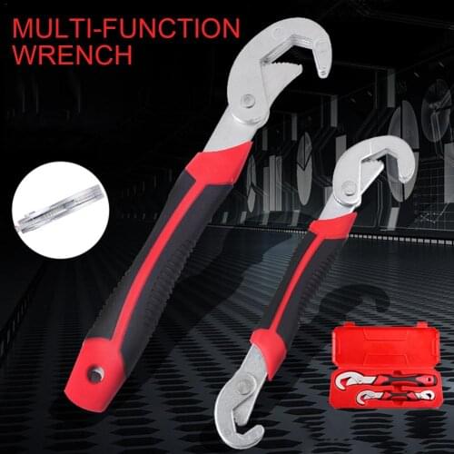 Mirror Universal Multi - Function Hand Wrench Universal Pipe Wrench Tool Board Large Opening Live Mouth Adjustable Hook Quick