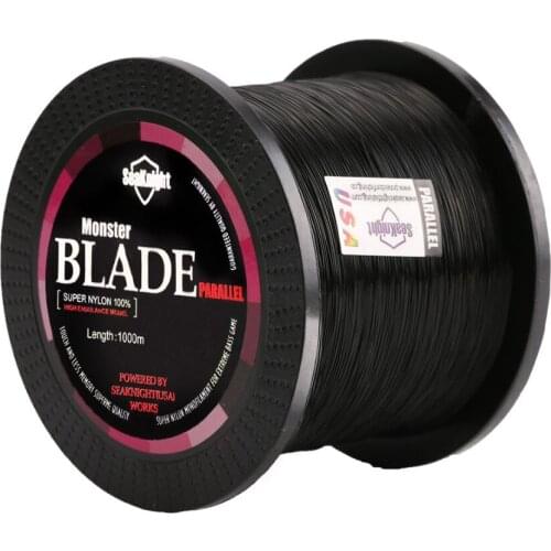 Top quality Blade Series 1000m Nylon Fishing Line 2-35LB Super Strong Fishing Line for Sea Fishing