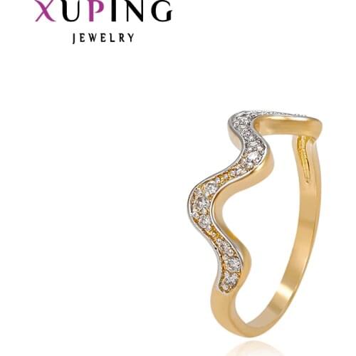 Xuping Fashion Ring High Quality Charm Design Rings jewelry Promotion Wedding Valentines Day Gift 11481