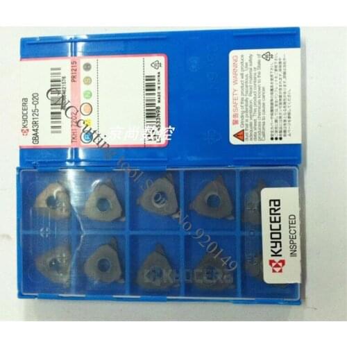 10PCS carbide inserts ,cnc turning tool , GBA43R125-020 PR1215 32R170 020 PR1115 32R160 020 PR1115 free shipping