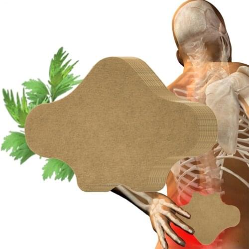 12pcs Lumbar Spine Medical Plaster Arthritis Rheumatism Moxibustion Stickers Back Muscle Pain Patches Wormwood Pain Relief