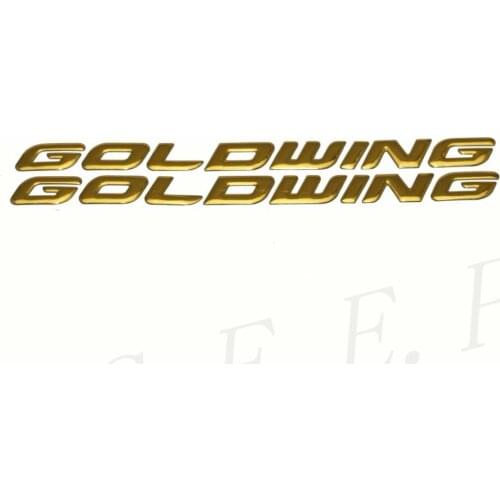 Motorcycle 3D GOLDWING Decal Emblem Label Badge For Honda GOLDWING GL1800