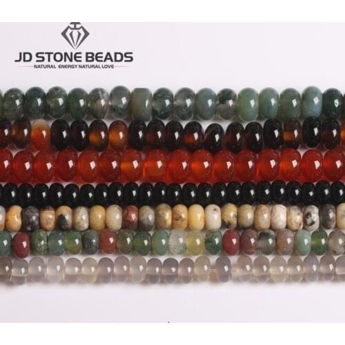JD Stone Bead Free Shipping Energy onxy abacus beads round Mixed agate Personalized Fashion Hand-made Jewelry DIY beads