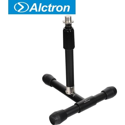 Alctron KS-2 height adjustable desktop mic stand, portable, stable, studio