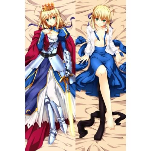 Japanese Anime Fate/stay night Fate/Zero Altria Pendragon Pillowcase decorative Hugging Body Pillow Case Bedding
