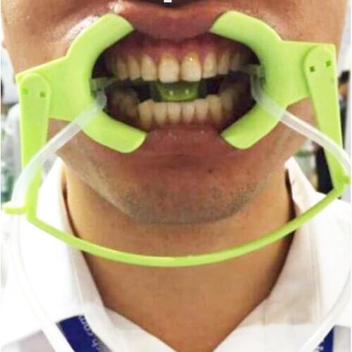 Denxy 1Pc dental Cheek Retractor Dry field system with Saliva Suction Function Mouth Opener Suit Bonding Retractor Ortho Bracket