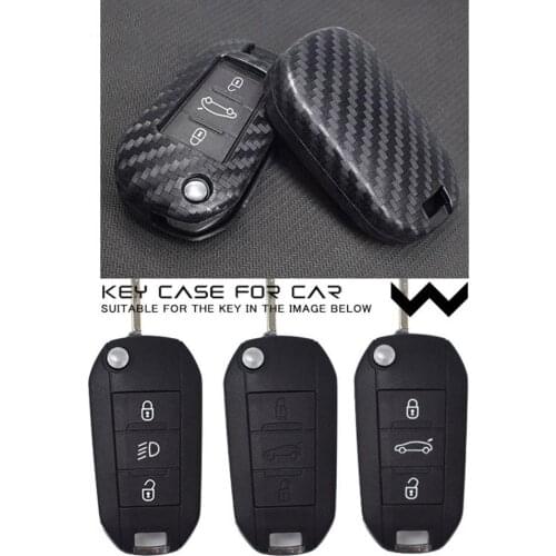 Car Styling Silicone Key 3 Remotes Cover Fob Case For Peugeot 3008 208 308 508 408 2008 307 4008 For Citroen C4 Accessories