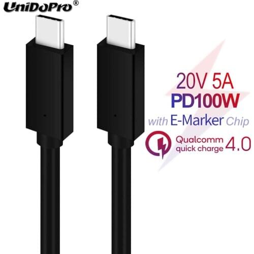 USB C to USB Type C For Samsung S21 S20 PD 100W Cable For MacBook Pro iPad Pro 2020 Quick Charge 4.0 USB-C Fast USB Charge Cord