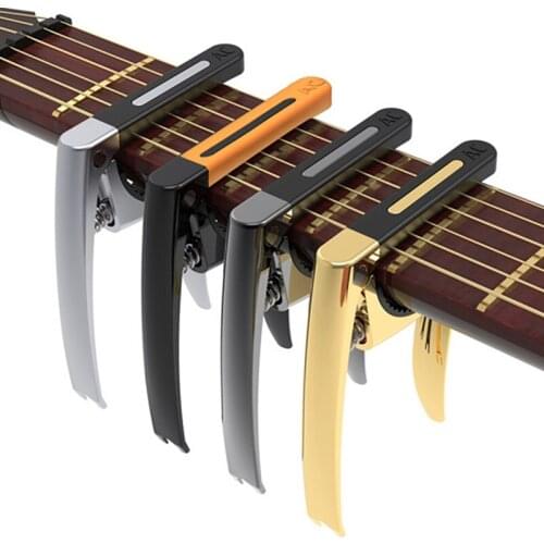 1Pc Zinc Alloy Metal Guitar Capo Quick Change Clamp Key Acoustic Classic Guitar Capo For Tone Adjusting