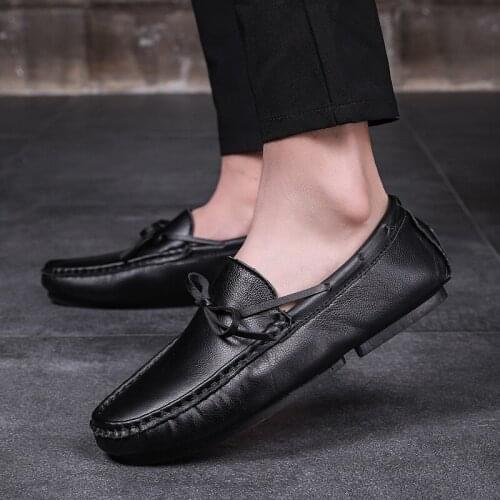 Man Loafers For Men 2021 Fashion Comfy Classic Men Fashion Driving Footwear Men Casual Luxury Genuine Leather Mens Loafers