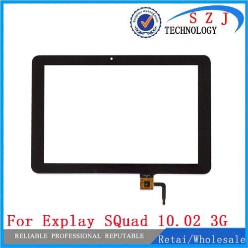 New 10.1'' inch For Explay sQuad 10.02 3g Touch Screen panel Digitizer Sensor Replacement ,255x165 mm, 115 mm from camera