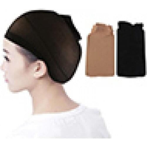 1Pc Wholesale Hairnet Stocking Wig Liner Caps Stretch Mesh Wig Hat Salon Hairdressing Styling Tool
