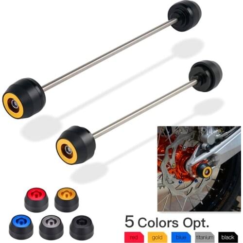 Motorcycle Front Rear Axle Sliders Protector for SUZUKI GSX-S1000 F 2015-2019 KATANA 2019 2020 GSX-S1000 FT FZ Y Z 2018 2019