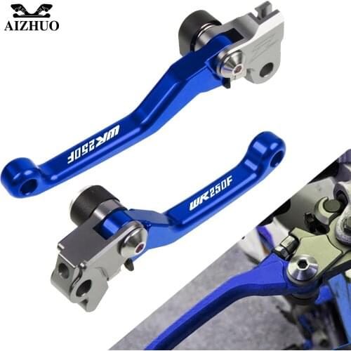 For Yamaha WR250F WR 250F Motorcycle Pivot Brake Clutch Levers Dirt Pit Bike Levers For Yamaha WR250F WR 250F 250 F 2017-2018
