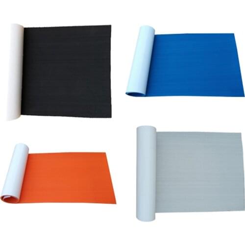 Self Adhesive EVA Boat Yacht Marine Flooring Faux Imitation Teak Decking Sheet Pad 220x65cm 6mm Foam Swimming Pool Floor Mat