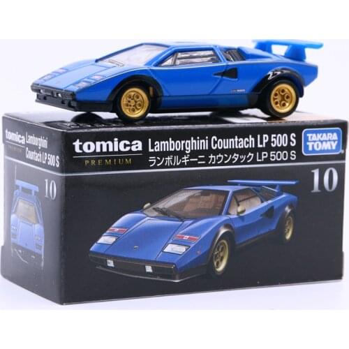 Takara Tomy Tomica Premium 10 Lamborghini-Countachi LP500S 1/61 Diecast Car Mini Model Toys