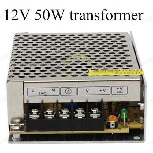 High Quality for Led Strip Display Billboard LED Driver Switch Power Supply AC 110V/220V to DC 12V 50W Voltage Transformer