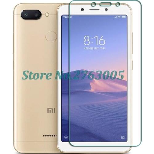 Tempered Glass For Xiaomi Redmi 6A 6 Redmi6 M1804C3CG, M1804C3CH, M1804C3CI 5.45" Protective Film Screen Protector Phone Cover