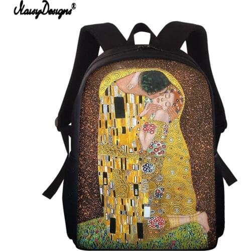 NOISYDESIGNS Modern Creative Print Women Backpack Youth Backpacks for Teenage Girls Female School Shoulder Bag Bagpacks Mochila