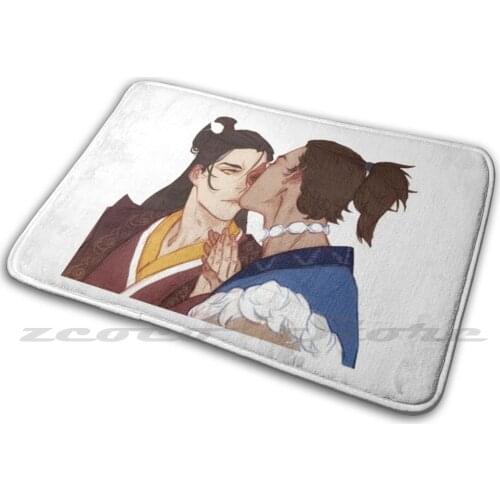 Zukka Eye Kiss Soft Mat Doorway Non-Slip Water Uptake Carpet Zukka Zuko The Last Airbender Last The Last Airbender Suki Pride