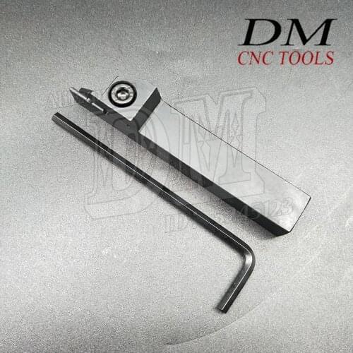 1pcs TTER1616-2T17 Cut Off The Cutter Bar Cutting Tool Lathe Slotting Tools Insert Tool Holder For TDC2 Carbide Grooving Insert