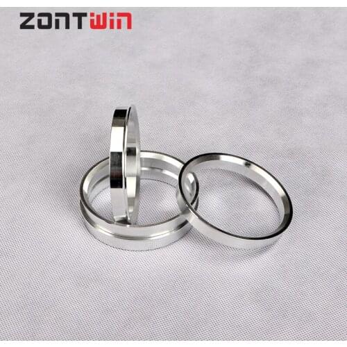 4pcs Car Aluminum Hub Rings Hub Centric Rings Wheel Bore 73.1-66.6 74.1-66.6 75.1-66.6 77.6-66.6 84.1-66.6mm Wheel Hub Rings