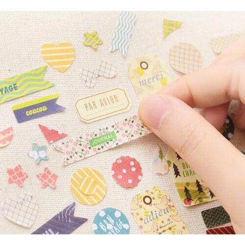 8 Sheets/set Forest Story kawaii Stickers Scrapbooking Calendar Diary Planner Notebook Albums Decorative Printing Paper Sticker