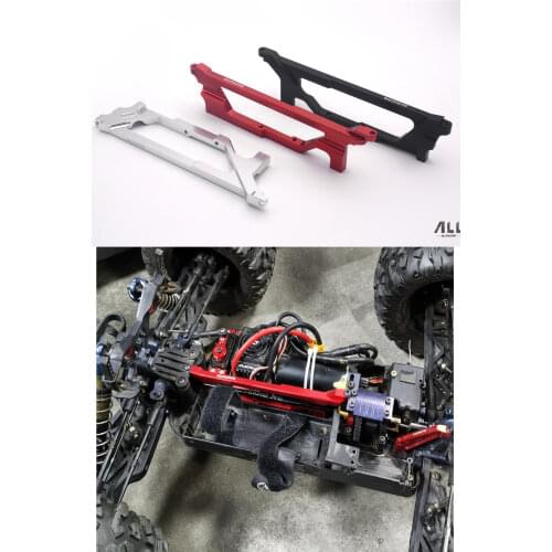 Aluminum 6061-t6 middle +Rear chassis brace for Tekno RC Tekno MT410 ET48.3 410.3
