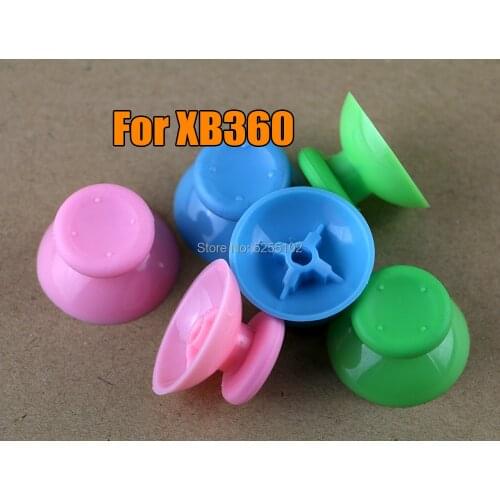 5pcs/lot New FOR XBOX 360 3D Analog Stick Cover Plastic Thumbstick Joystick Mushroom Cap For Xbox360 Wireless Controller