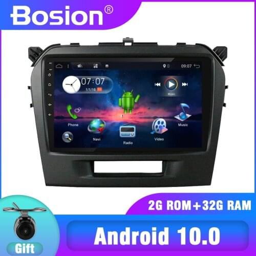 9 inch Android 10 Car DVD PC Multimedia DVD Player GPS Navi Stereo Radio For SUZUKI GRAND VITARA 2015 2016 2017 2018 3G WIFI BT