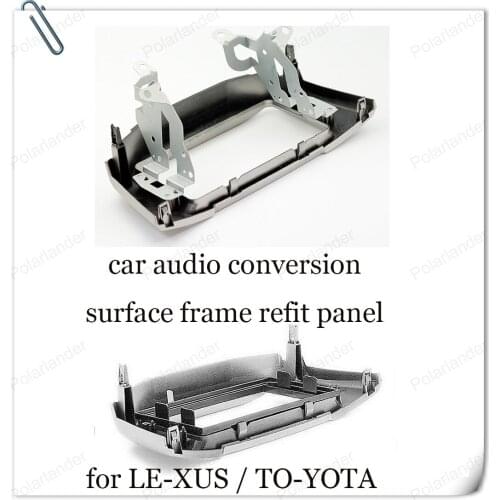 Car audio conversion panel for TO-YOTA Ha-rrier year 03-09 for LE-XUS RX-300 year 03-09 1-DIN Radio Fascia free shipping
