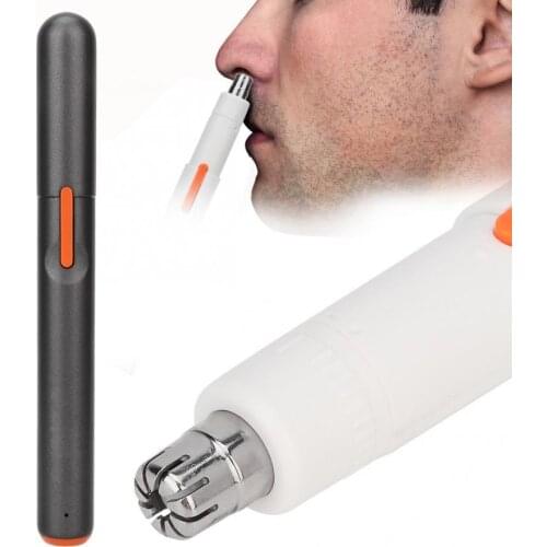 2 Colors Razor Electric Pen-Type USB Chargeable Eyebrow Nose Hair Trimmer Shaver Cutting Tool Shaving machine for Men Male Gift