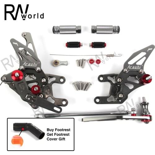 CBR1000RR 2012-2021 Motorcycles CNC Adjustable Footrest Rearsets Footpeg CBR1000 RR SP CBR 1000RR 2013 2014 2015 2016 2017 2018