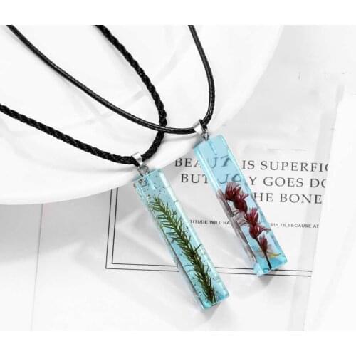 Handmade Rope Chain Choker Necklace Ocean Natural Shell Waterplants Flower Pendant Necklace Women Statement Jewelry collar mujer