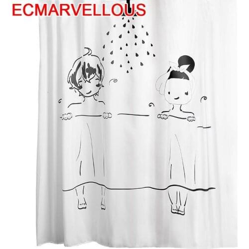 Gordijn Art Nouveau Bathroom Tenda Bagno Badezimmer Ducha Duschvorhang Rideau Douche Cortina De Banheiro Shower Curtain