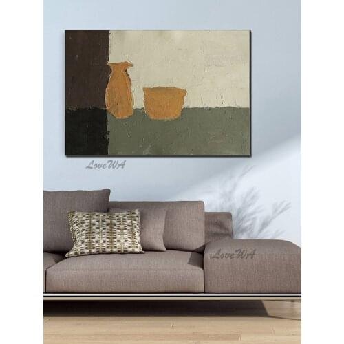 Contracted Design Abstract Oil Painting 100% Handpainted Picture For Living Room Canvas New Arrival Hand-painted Wall Art