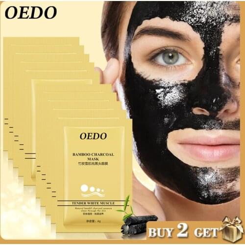Skin Care New Style OEDO Blackhead Remover Nose Mask Pore Strip Black Mask Peeling Acne Treatment Black Deep Cleansing Face care
