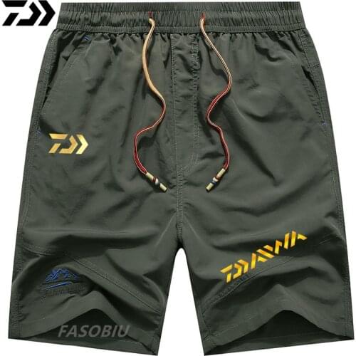 Daiwa Fishing Shorts Summer Outdoor Sports Wear Mens Fishing Shorts Breathable Mens Shorts Hiking Climbing Pants Fishing Clothes