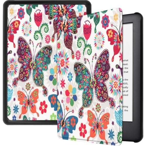 Nice Printed Case For Amazon all-new kindle 6" 2019 Flip PU Leather ebook reader auto wake sleep smart cover