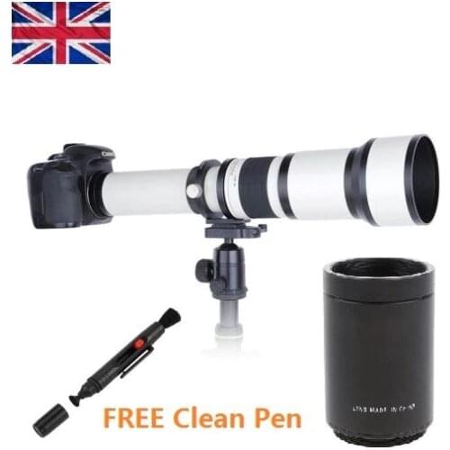 JINTU 650-1300mm Telephoto Lens +2x Teleconverter =650-2600 for NIKON SLR Digital Camera D3100 D300 D3400 D5200 D5100 D5600 D90