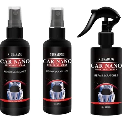 Car Paint Care Nano Repairing Spray 50ml 100ml 120ml Oxidation Liquid Hydrophobic Ceramic Coating Auto Detailing Polish