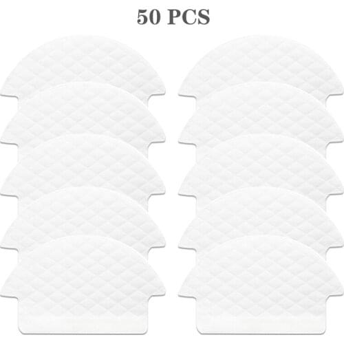 10/30/50 PCS Disposable Mop Cloth Rags For Ecovacs Deebot OZMO 900 DJ35 DN33 DN55 Mopping Pad Replacement Accessories