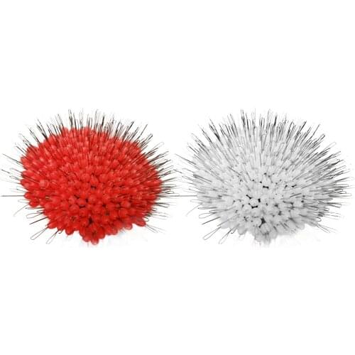 300pcs/lot Float Transparent Rubber Stopper S M L Fishing Bobber Stopper Float Cylindrical Space Bean Fish Line Accessories