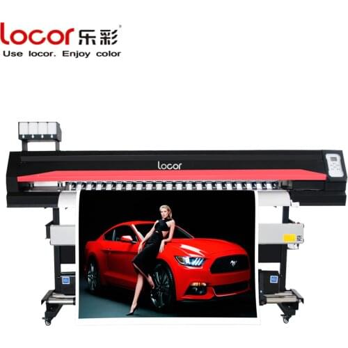 Locor Color Photo Printer For Sticker Canvas / Flex Banner Printing Machine Maintop Software
