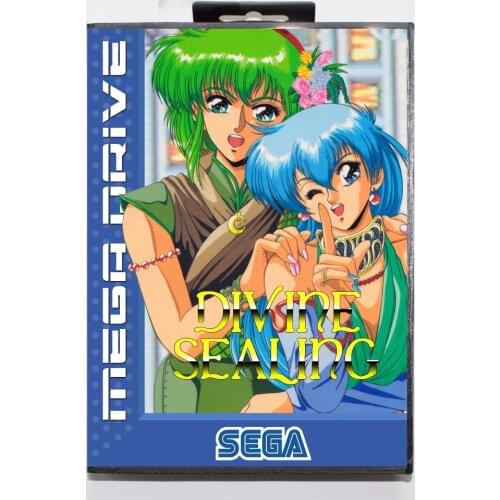 Divine Sealing 16 bit MD Game Card With Retail Box For Sega Megadrive/Genesis