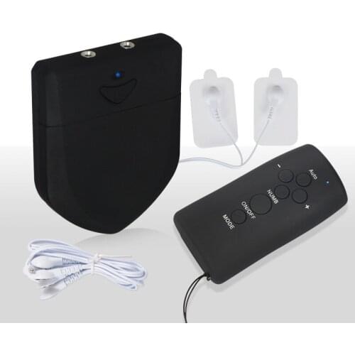 Mini Remote Control Dual Channels Electric Body Therapy Massager Tens Unit Relax Stiff Muscle Stimulator with Clip Traval Kit